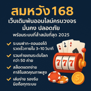 คือหนึ่งในเว็บเดิมพันออนไลน์ที่ได้รับความนิยมอย่างรวดเร็ว